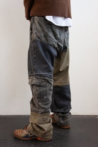 Image 2 of PANT "READY FOR WAR" UPCYCLED ❤️‍🩹🐆