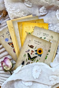 Image 8 of Zodiac Signs Art Postcard Bundle