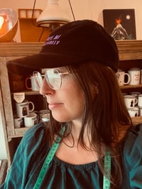 Image 4 of Vintage “Witness Me Respectfully” corduroy cap
