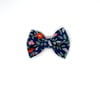 Blue Garden Flower Bow Tie 