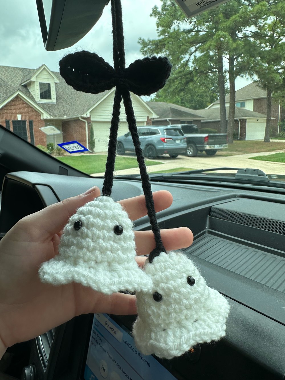 Image of Boo Bells Car Hanging