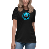 Image 1 of Women's Relaxed T-Shirt - Rebel Loon Blue 