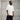 T-shirt oversized LMKT Blanc NS | LMKT2025