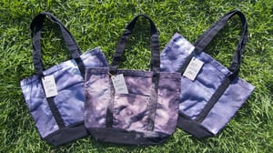 Image of UFC / ALR HAND DYED TOTE BAG - GREY TONES