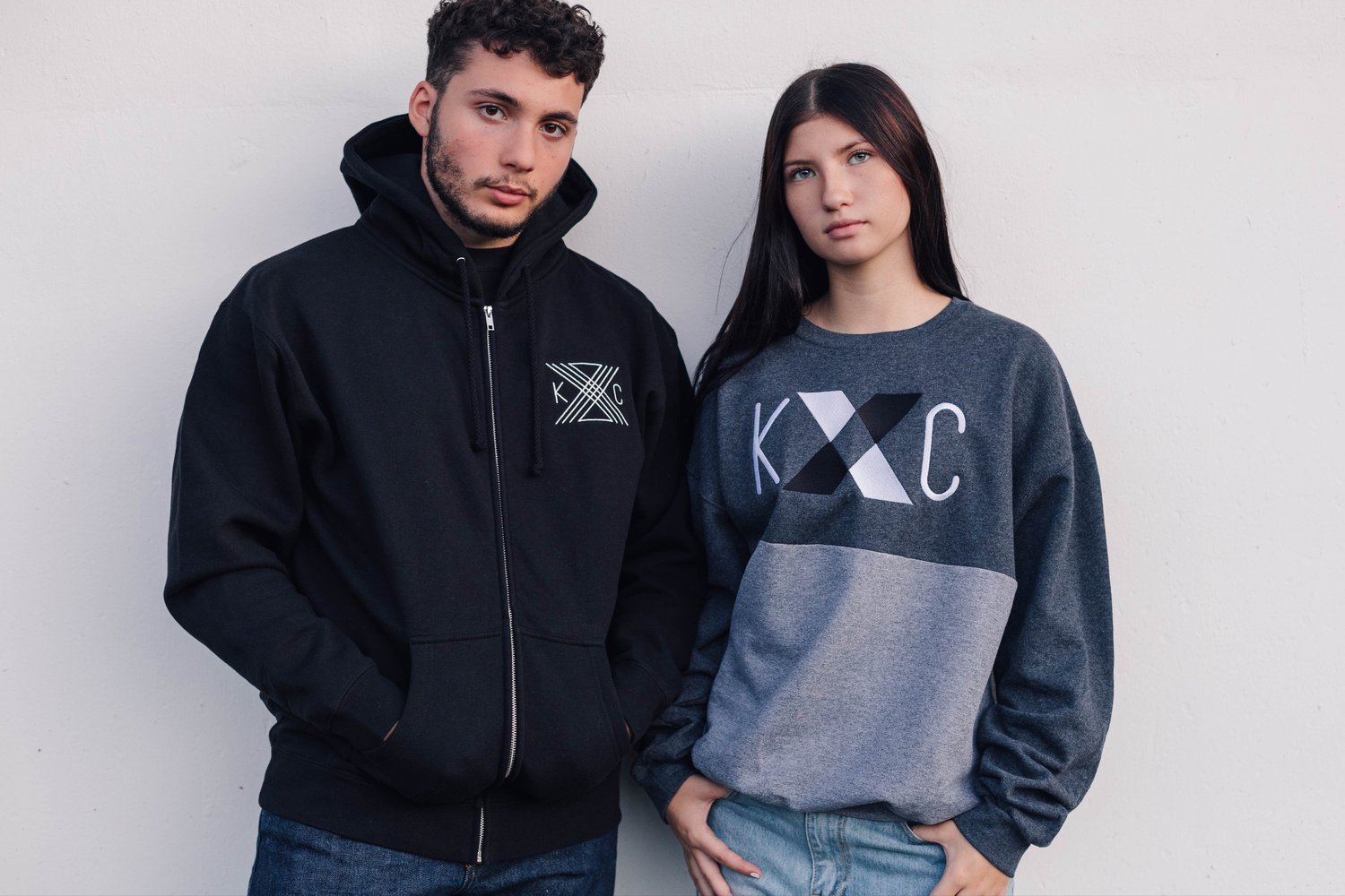 Image of STAND TOGETHER KC HEAVYWEIGHT ZIPUP HOODIE