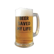 Image of 15 OUNCE "BEER SAVED MY LIFE" MUG