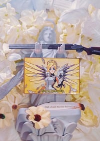 Image 2 of 90s Mercy Panel in hand