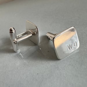 Image of Silver cuff links 