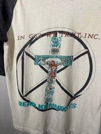 Image 3 of Late 80s Dead Kennedys raglan shirt 