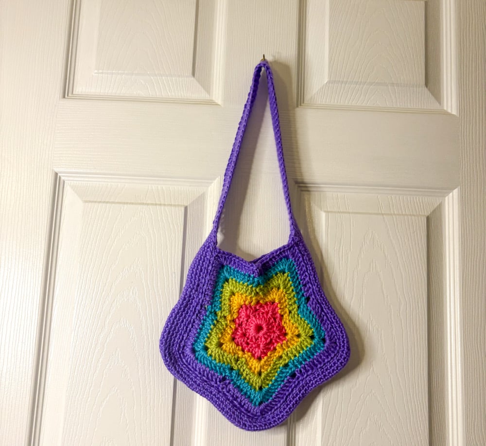 Image of Purple Rainbow Mini Star Bag