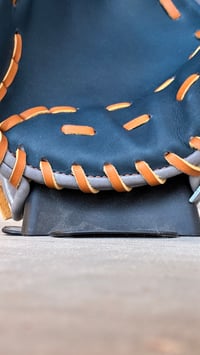 Image 6 of 12.75” outfielders H-Web (Grey & Navy)