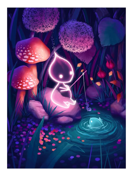 Image of Fine Art Print Forest Spirits