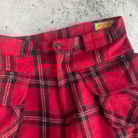 Image 3 of Betty's Blue plaid wool pants