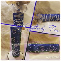 Image 2 of “Wifey” Glittered Water Bottle 