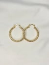 Swirl Goddess Hoops