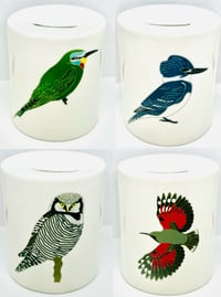 Image 1 of UK Birding Money Boxes - Various Designs Available