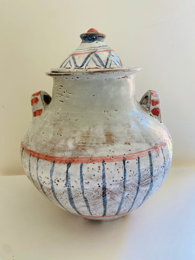 Large Lidded Urn Image 2