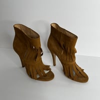 Image 1 of Maison Martin Margiela Slashed Leather Bootie