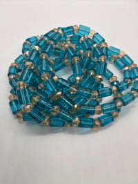 Image 1 of Senegalese Style Waist Beads (Blue Edition ) 