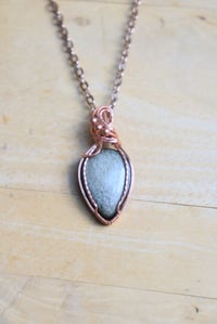 Image 1 of Copper x Golden Obsidian Pendant