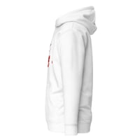 Image 4 of Unisex Hoodie Denmark Map