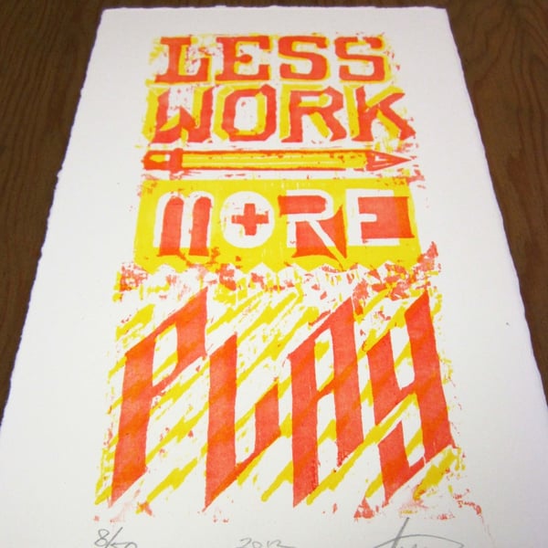 Image of Less Work More Play