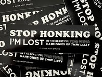 Image 1 of STOP HONKING Sticker