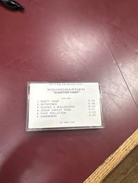 Image 1 of Soundgarden - Badmotorfinger (A&M) white label PROMO cassette 1991 / see photos 