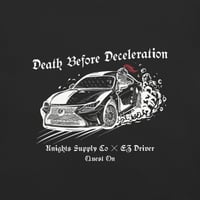 Image 4 of Death Before Deceleration — Knights Supply Co. × EZ Driver Collab T-Shirt