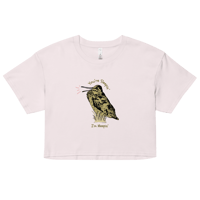 Image 1 of You're Sleepin' I'm Meepin' Crop Top
