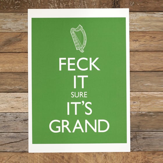 Image of BIG GREEN FECK (A3 print only)