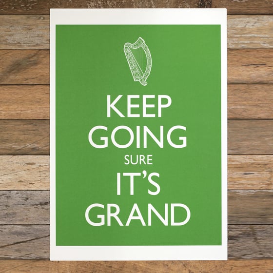 Image of KEEP GOING A3 (print only)