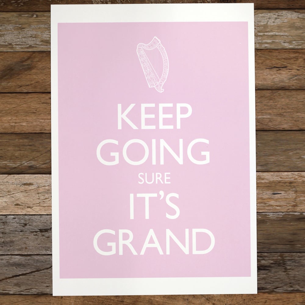 Image of KEEP GOING A3 (print only)