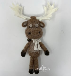 Image of Moose headband and lovey set