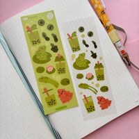Frog Boba sticker sheet