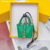 Image 18 of Mini Bag Pendant Car Keychain Hanging Accessory Zero Wallet Creative Portable Bracelet Bluetooth Ear