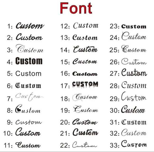 30mm-100mm Bamboo Earrings Customize Name 