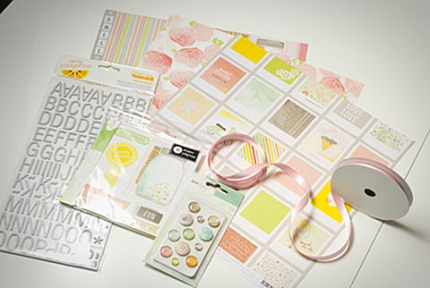 Image of Dear Lizzy Neapolitan Scrapbooking Kit + Tutorial