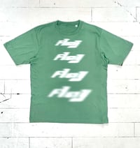 Image 3 of FLAY GREEN BLUR TEE