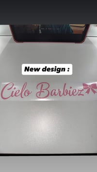 Image 3 of  Cielo Barbiez Decal