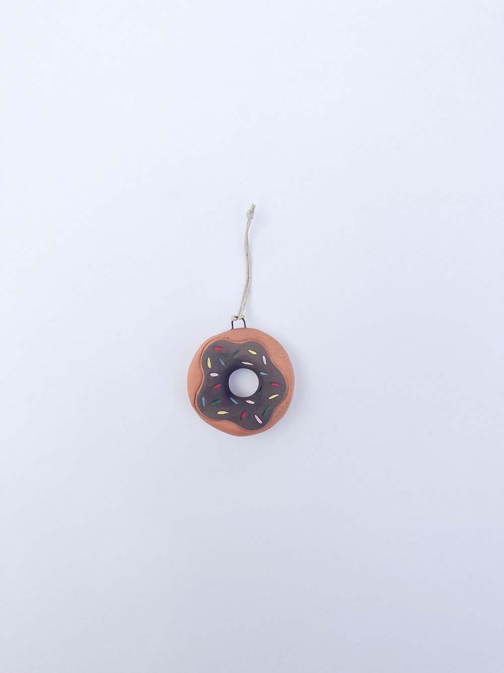 Image of Chocolate Donut Ornament