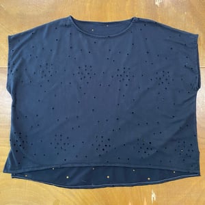 Image of Black holey overtop 