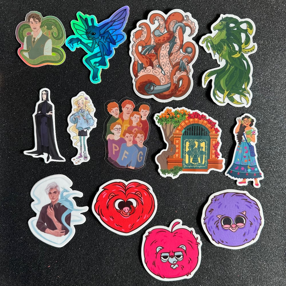 Image of Stickers (#49-61)