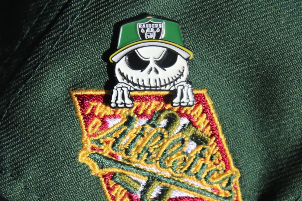 Image of Raiders Jack Pin - Green