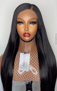 Image 1 of NATASHA (300g of Raw/Donor Hair) 5x5 HD Closure