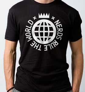 Image of NERDS RULE THE WORLD - BLK