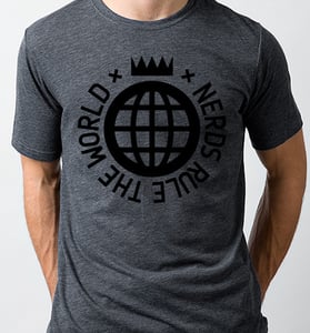 Image of NERDS RULE THE WORLD - GRY