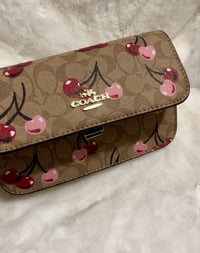 Image 5 of COACH HAND PURSE (BROWN)