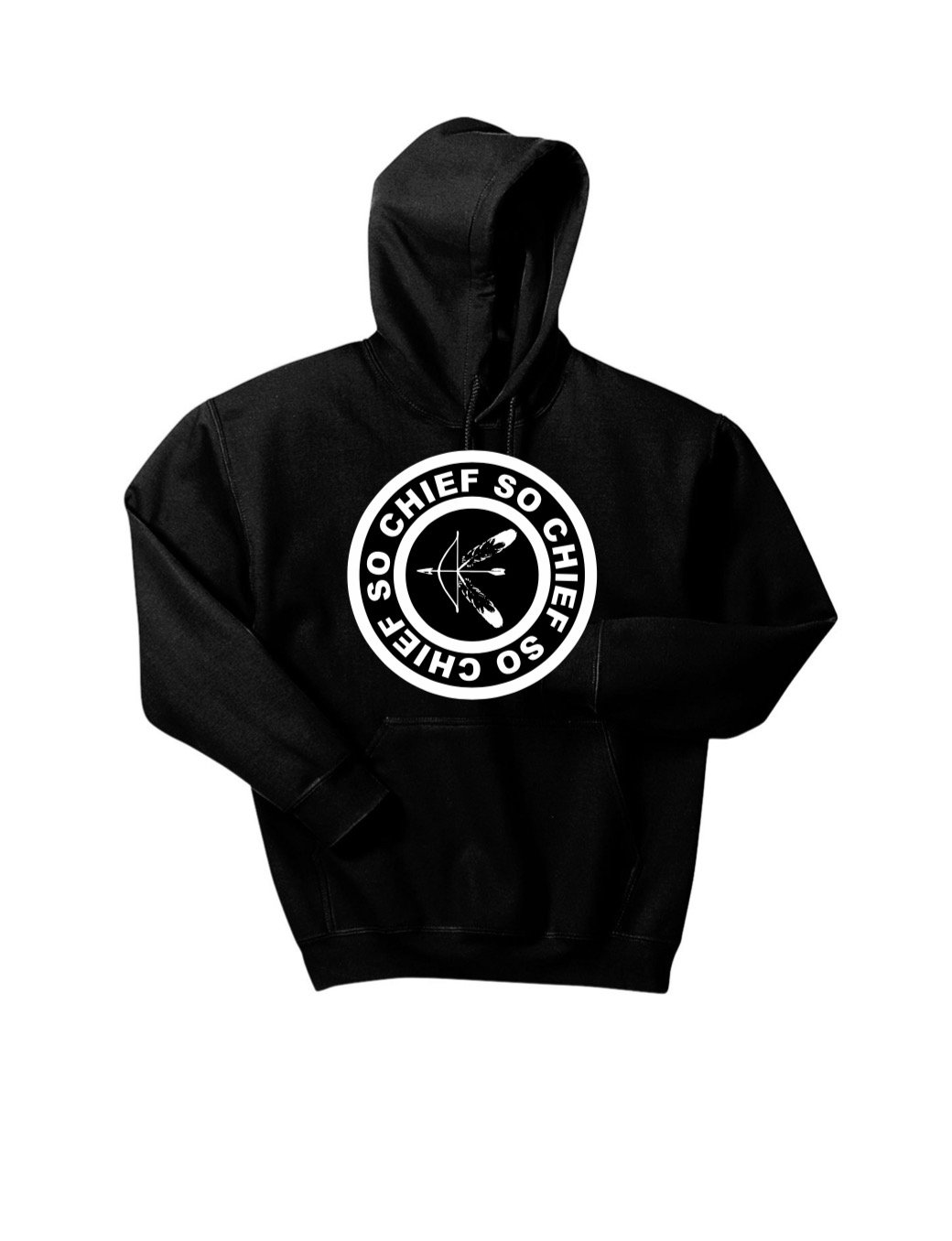 Image of Black classic hoodie 