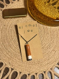 Image 4 of Ceramic Cigarette Drop Necklace